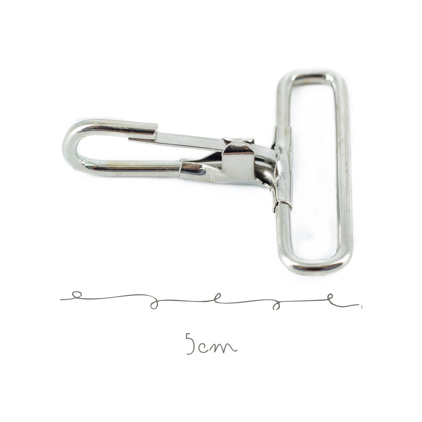 Bandola Fija 4.5 x 5cm Niquel