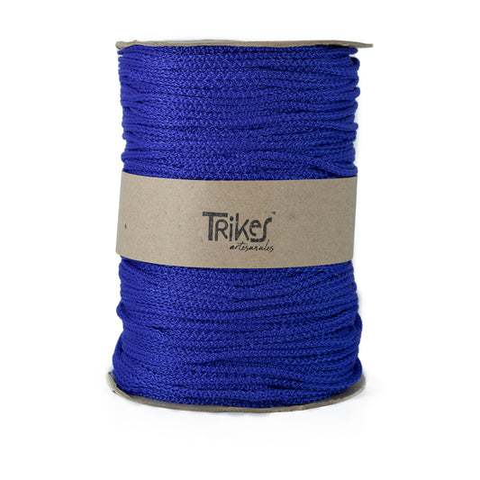 Macrame Sintetico 4mm Azul Cobalto