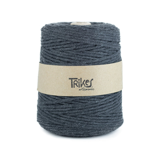 Hilaza Cotton Extra Gris Oxford 4mm