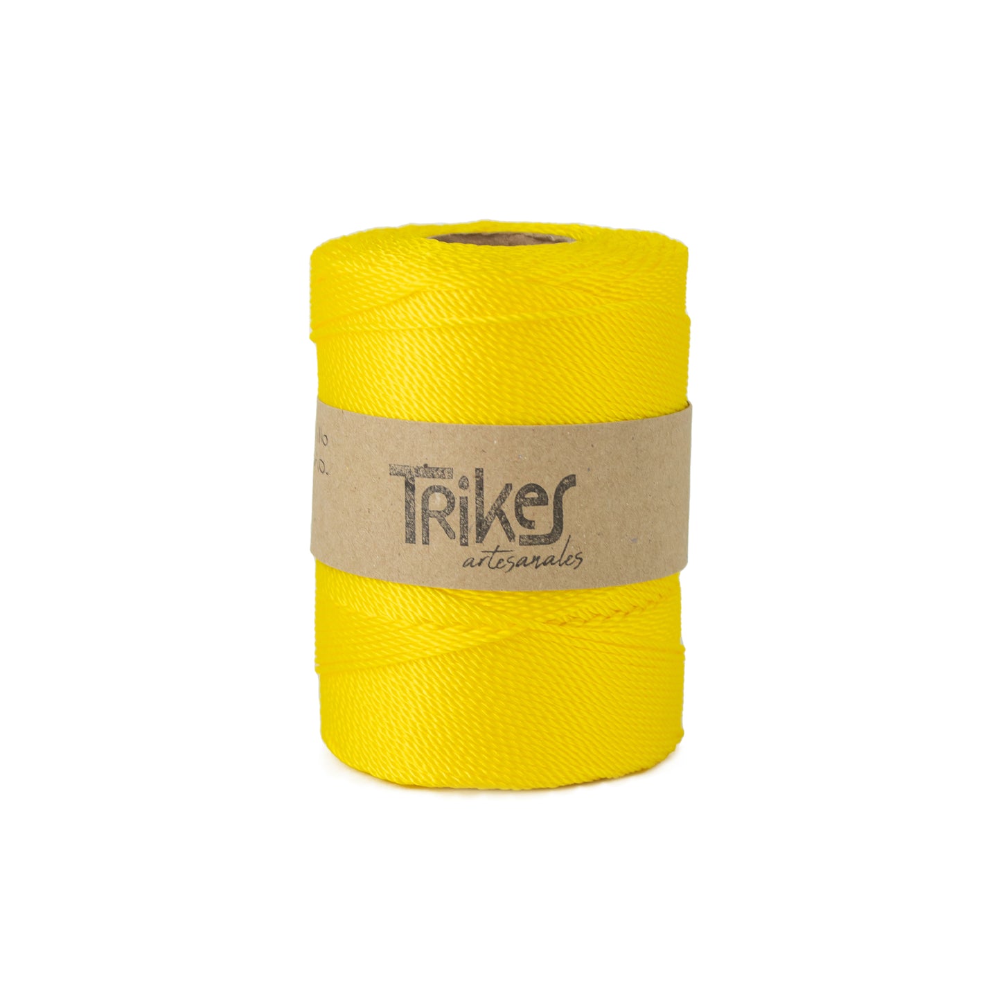 Piola Sintetica 2mm Amarillo Canario
