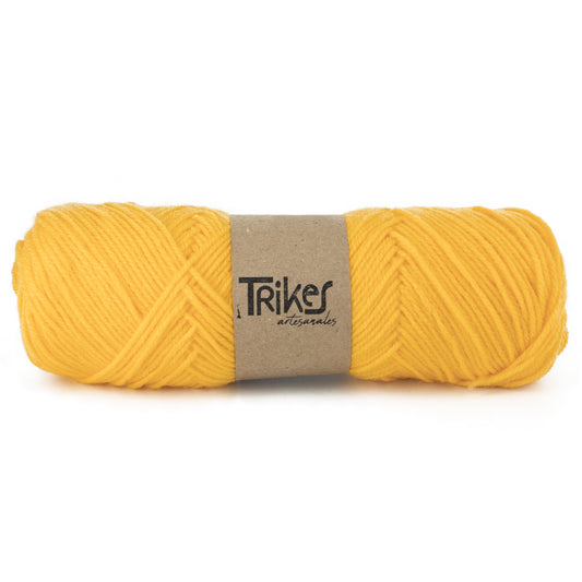 Estambre Acrílico para gancho Amarillo Mango