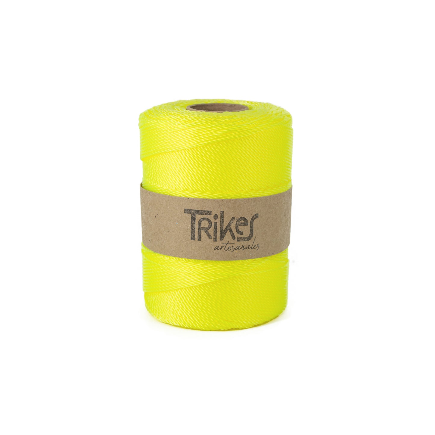 Piola Sintetica 2mm Amarillo Neon