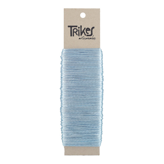 Cordon de Seda 1mm Azul Cielo