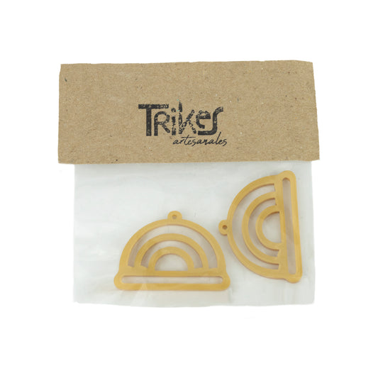 Bases Para Arete Oro Espiral