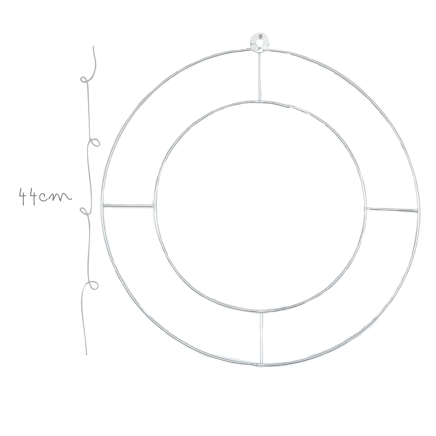 Base de Metal Espejo Grande 44cm