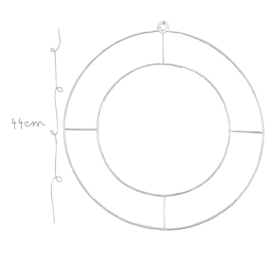 Base de Metal Espejo Grande 44cm