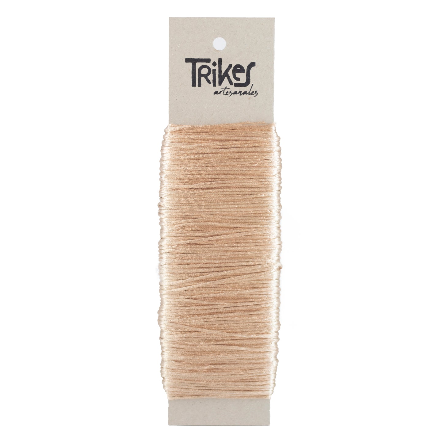 Cordon de Seda 1mm Beige