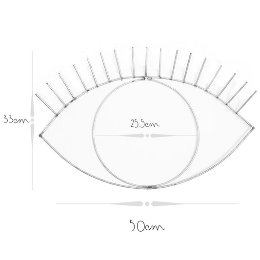 Ojo de Metal 50cm Calibre 8 Grueso
