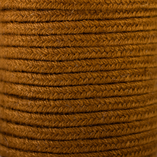 Trenza de Yute tipo Soutache 10mm Bronce