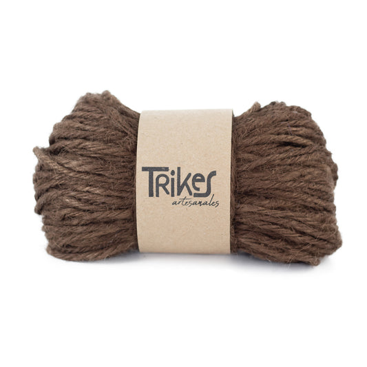 Yute Teñido 4mm 150gr Tabaco