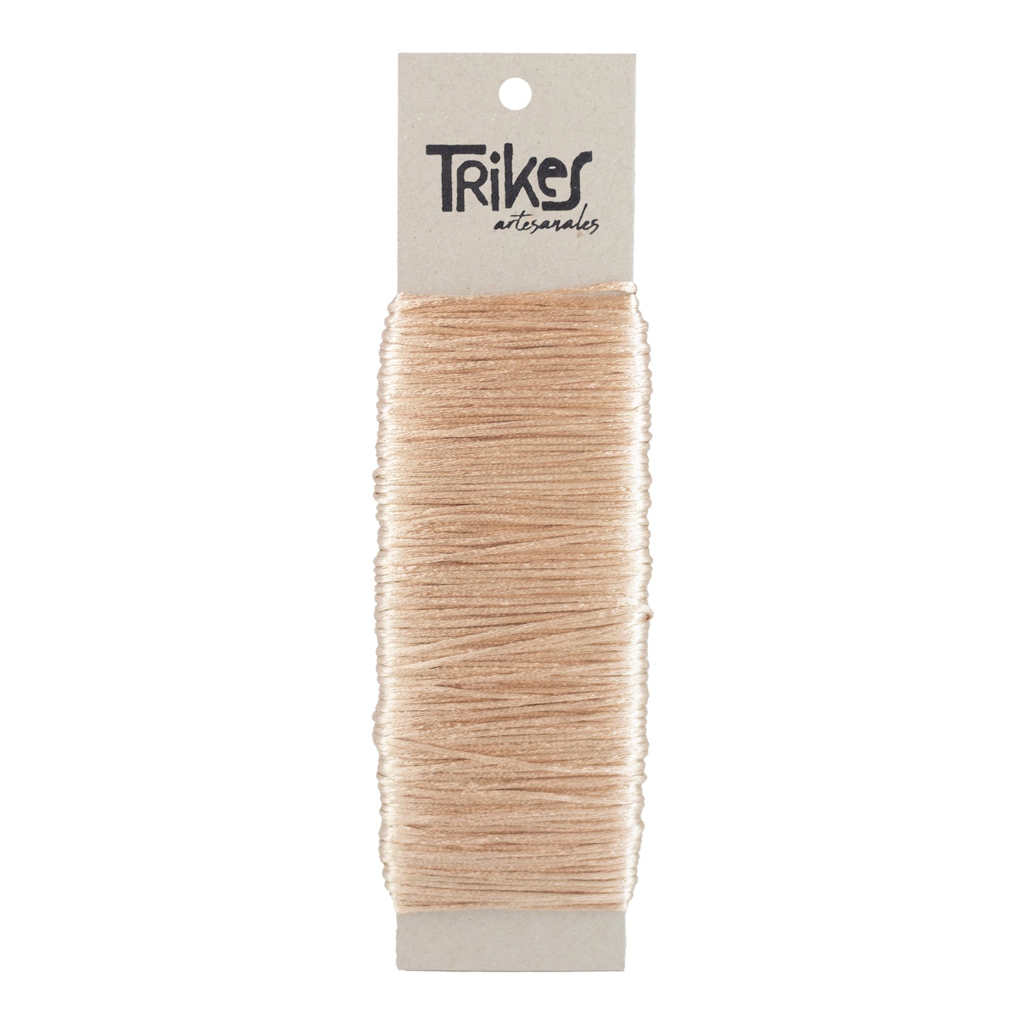 Cordon de Seda 1mm Camel