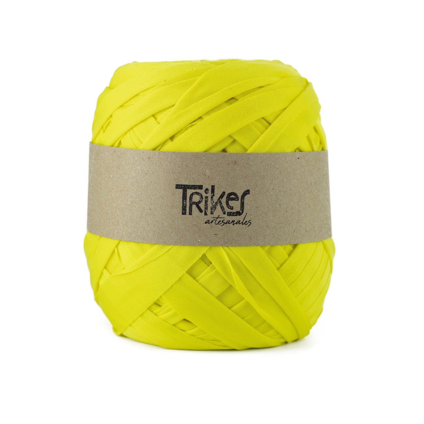 Trapillo Pluma Plano Pol 2.5cm Amarillo Canario