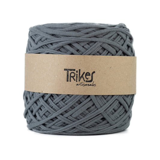 Trapillo Algodon Poliester 4mm Gris Cemento