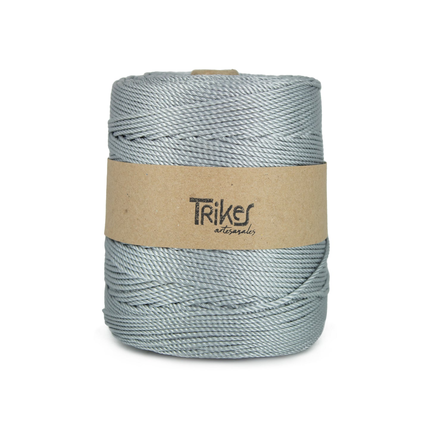 Piola 24 Satinada 3.5mm Gris Claro