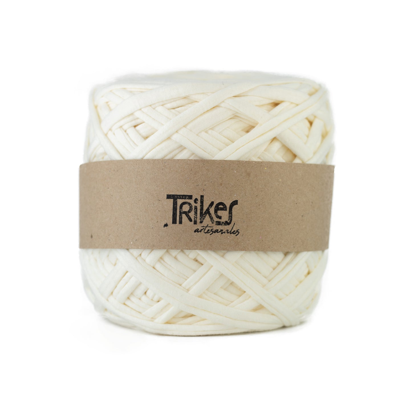 Trapillo Algodon Poliester 5mm Hueso