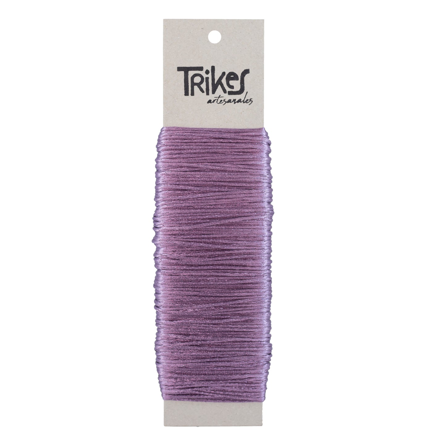 Cordon de Seda 1mm Lila Fuerte