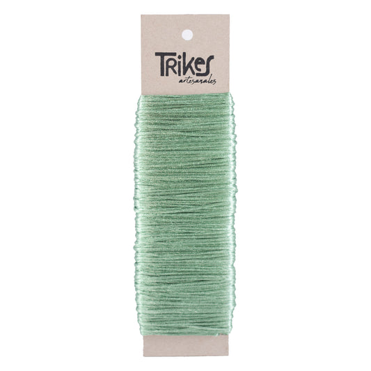 Cordon de Seda 1mm Menta