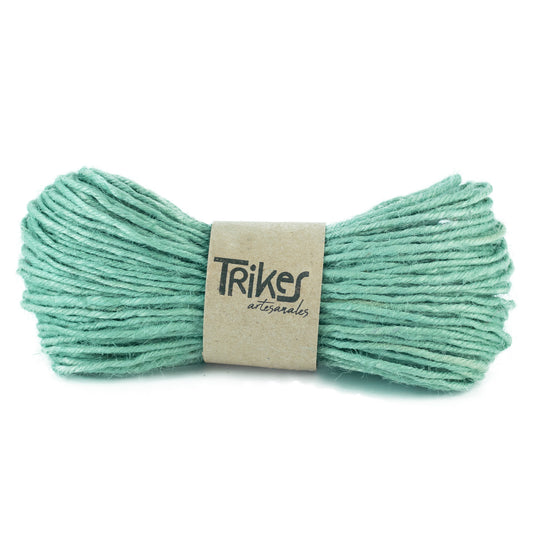 Yute Teñido 4mm 150gr Aqua