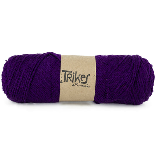 Estambre Acrílico para gancho Morado Uva