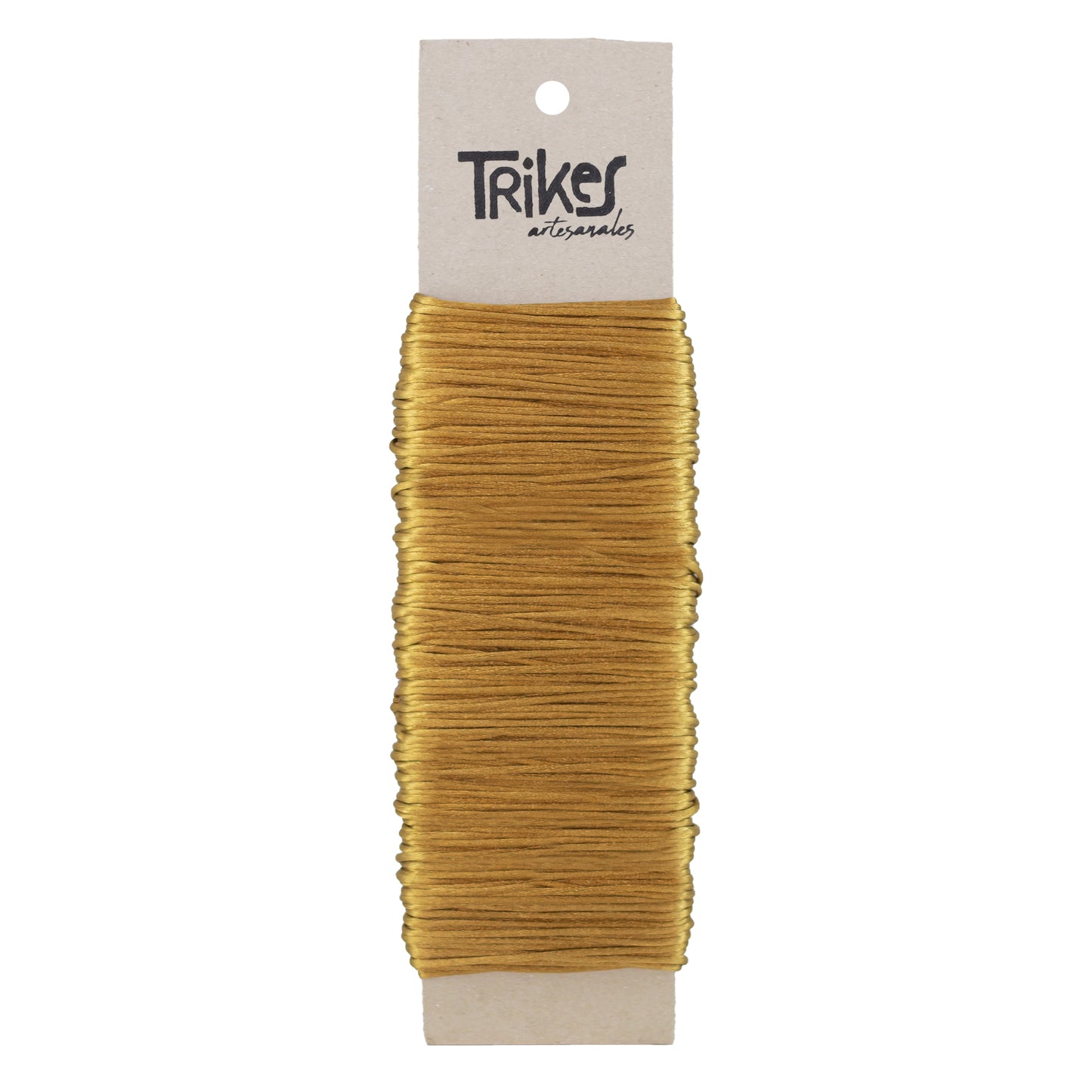Cordon de Seda 1mm Oro