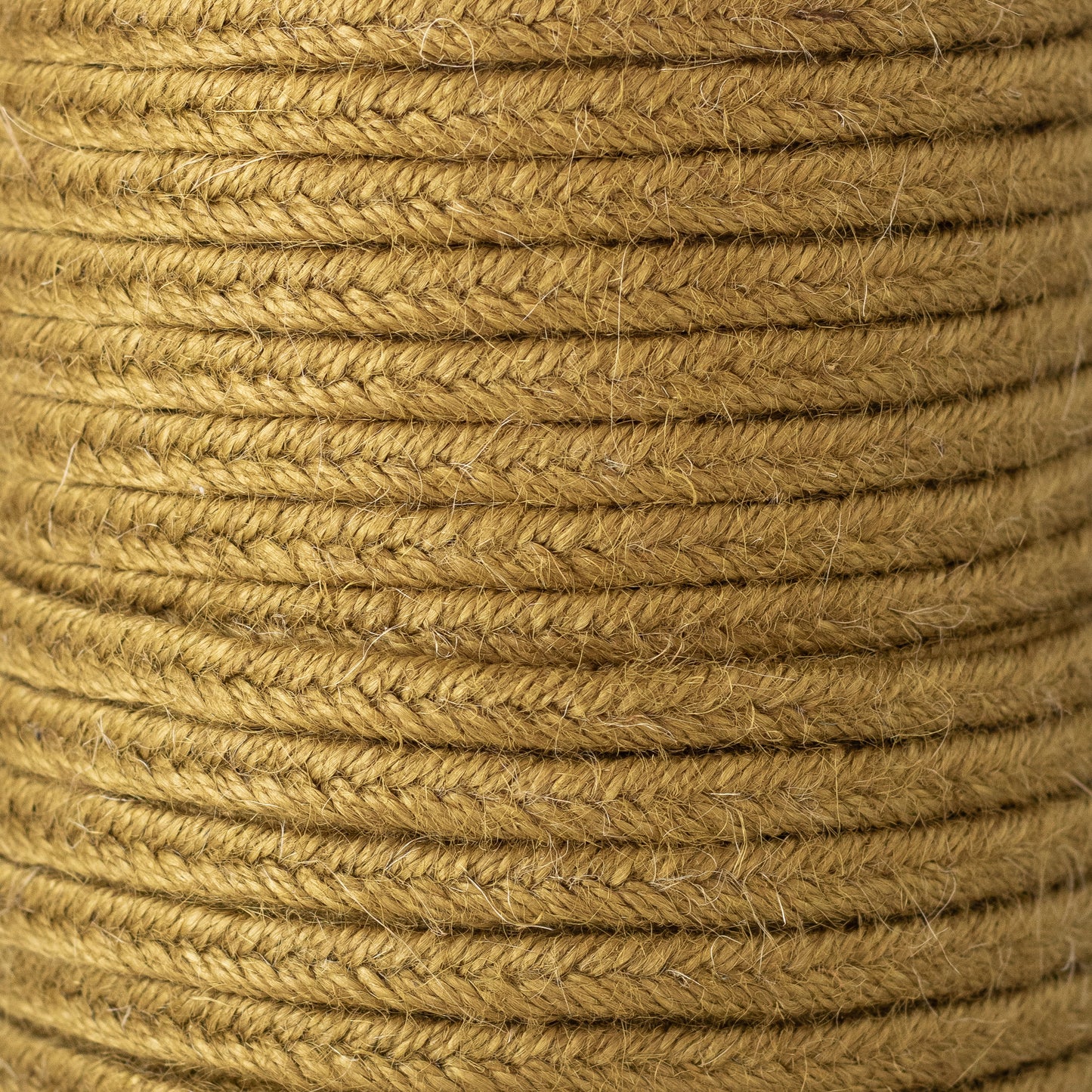 Trenza de Yute tipo Soutache 10mm Oro