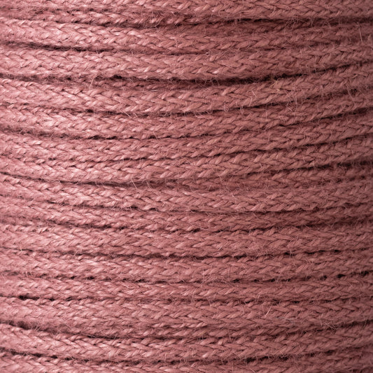 Cuenda de Yute 8mm Palo de rosa