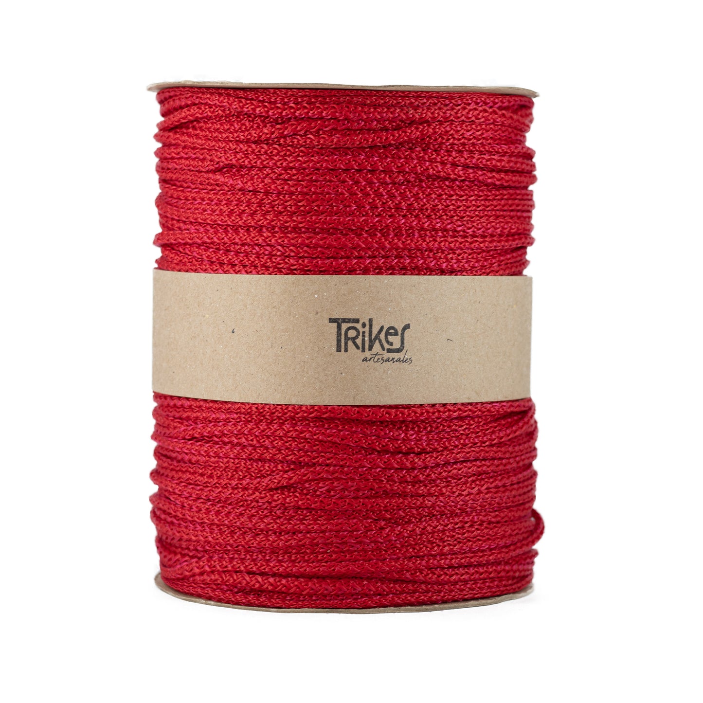 Macrame Sintetico 4mm Rojo