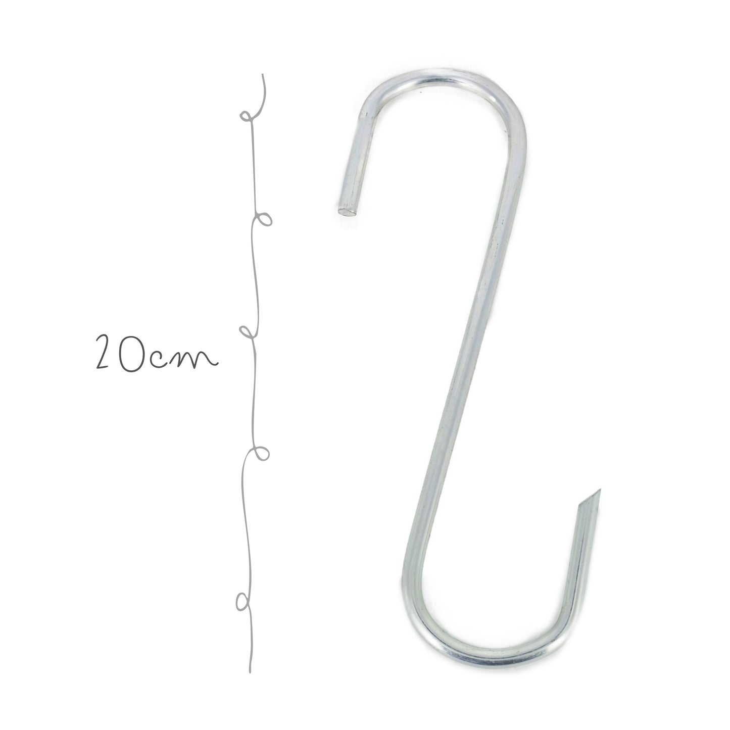 Gancho "S" 20 cm grande