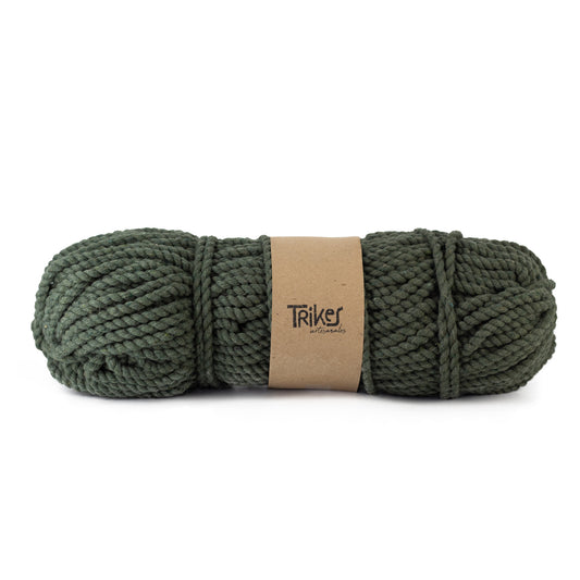 Cordon Flojo 2 Cabos 6mm Verde Militar