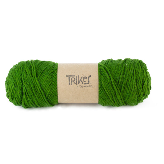 Estambre Acrílico para gancho Verde Navidad