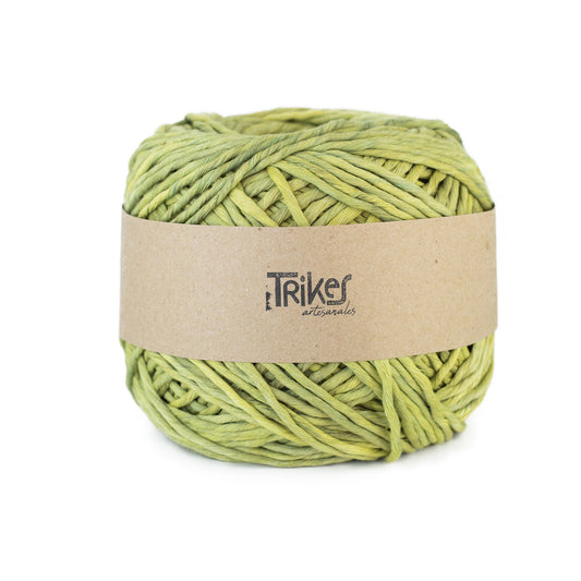 Hilaza Teñida 4mm Verde Seco
