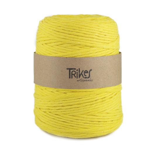 Hilaza Cotton Extra Amarillo Canario 4mm
