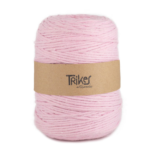 Hilaza Torcida 4mm Rosa Bebe