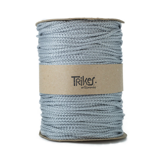 Macrame Sintetico 4mm Gris Claro