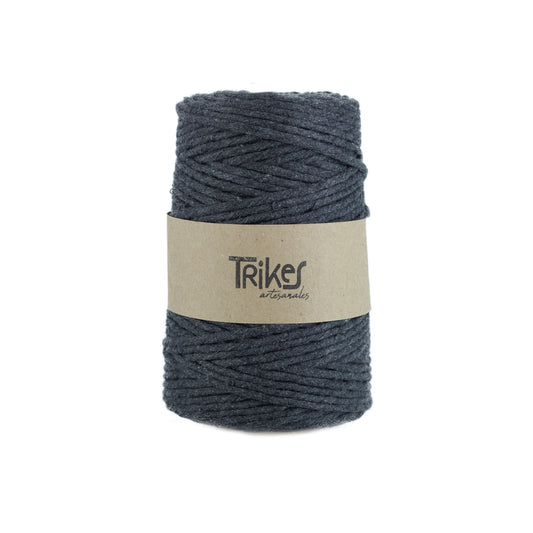 Hilaza Cotton Extra Gris Oxford 4mm