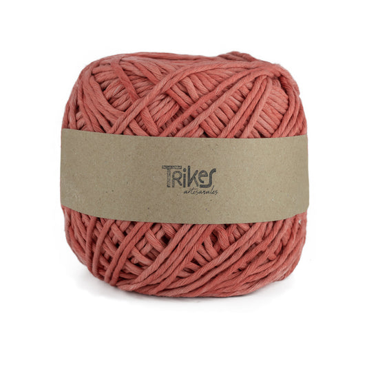 Hilaza Teñida 4mm Salmón