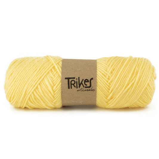 Estambre Acrílico para gancho Amarillo bebé