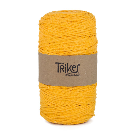 Piola Hamaca 3mm Amarillo Fuerte