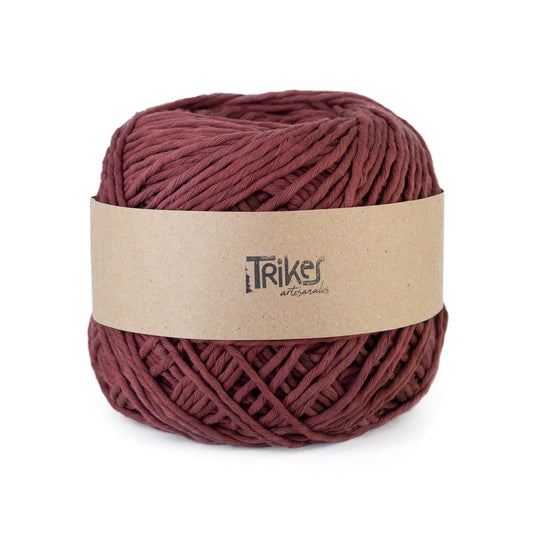 Hilaza Teñida 4mm Vino Añejo