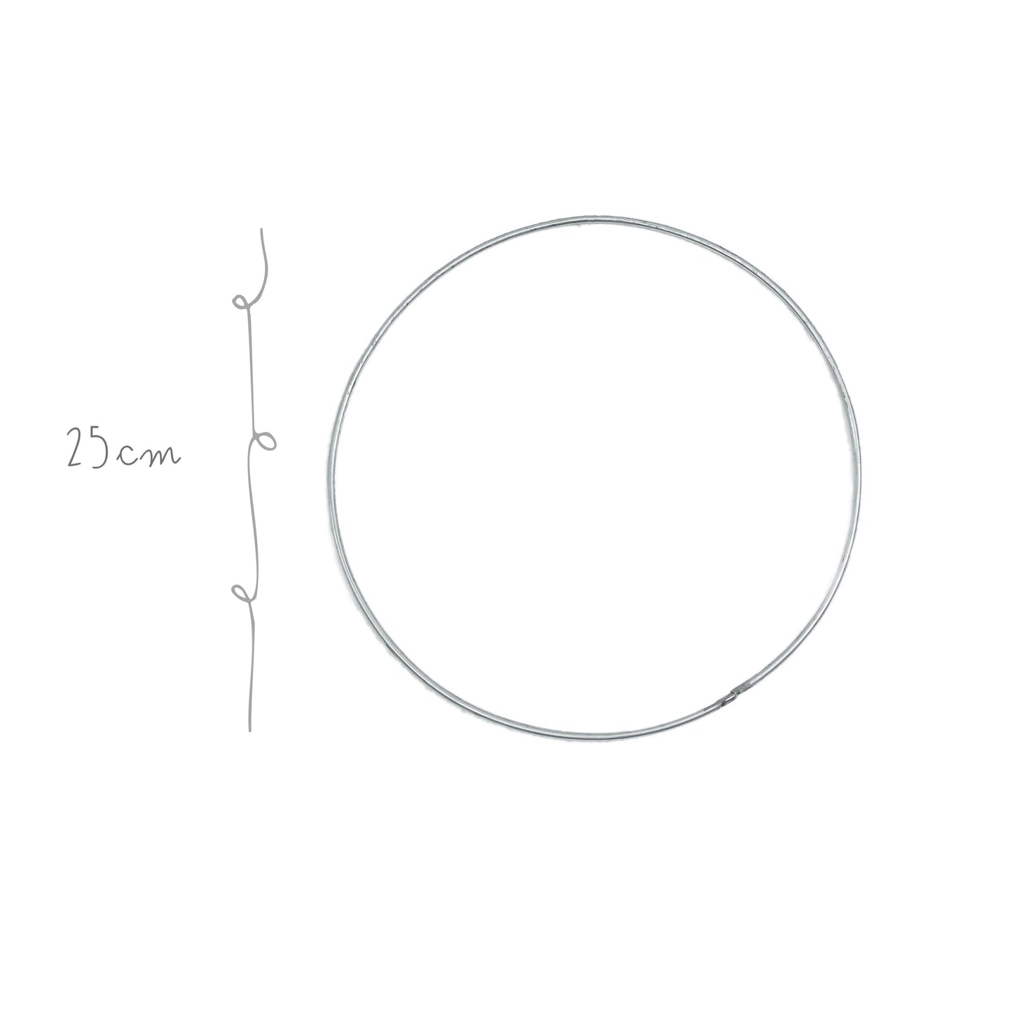 Aro de Metal 25cm