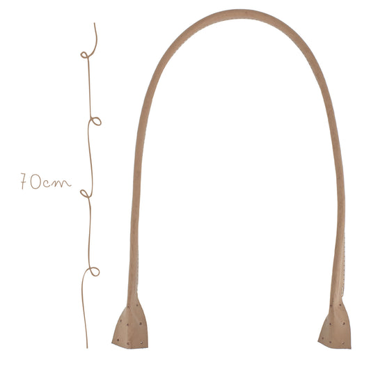 Asa con piola cosida 70cm Arena