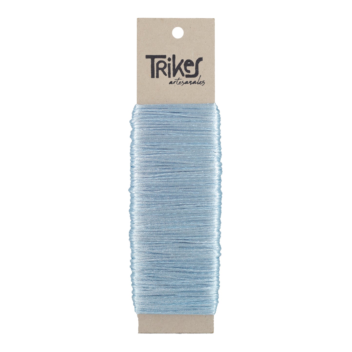 Cordon de Seda 1mm Azul Cielo