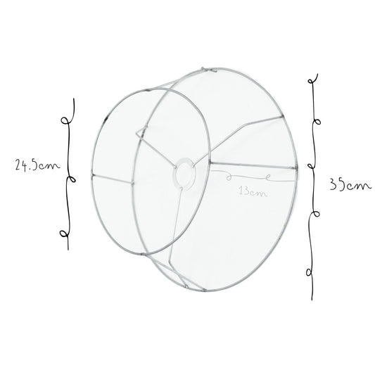 Armazon de Metal Lampara 24.5x35cm Calibre 10 Delgado