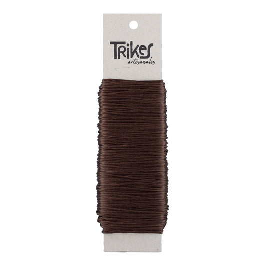 Cordon de Seda 1mm Chocolate