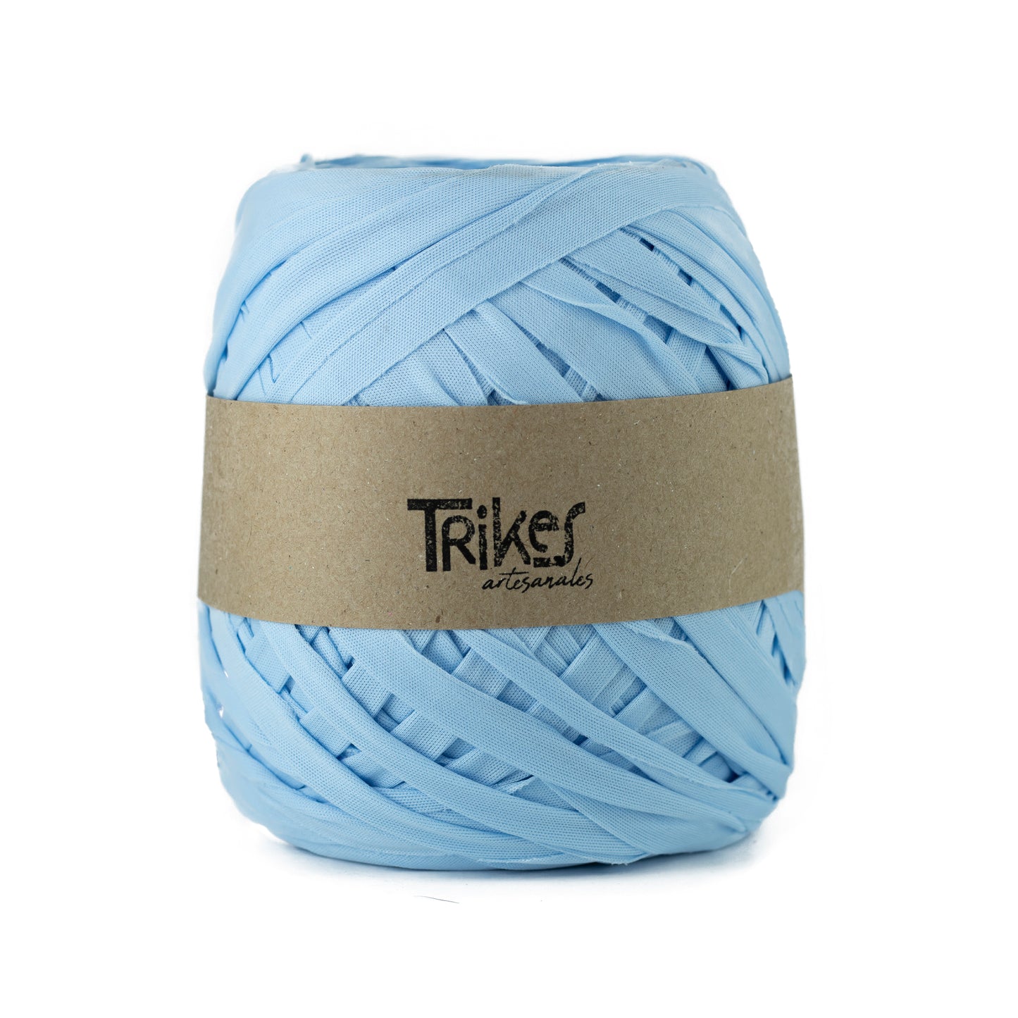 Trapillo Pluma Plano Pol 2.5cm Azul Cielo