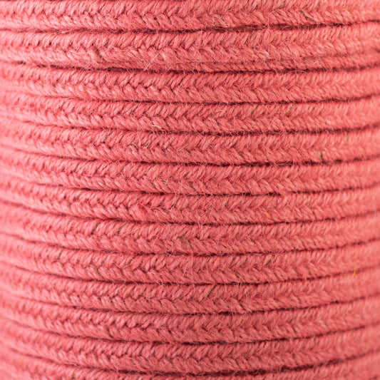 Trenza de Yute tipo Soutache 10mm Coral