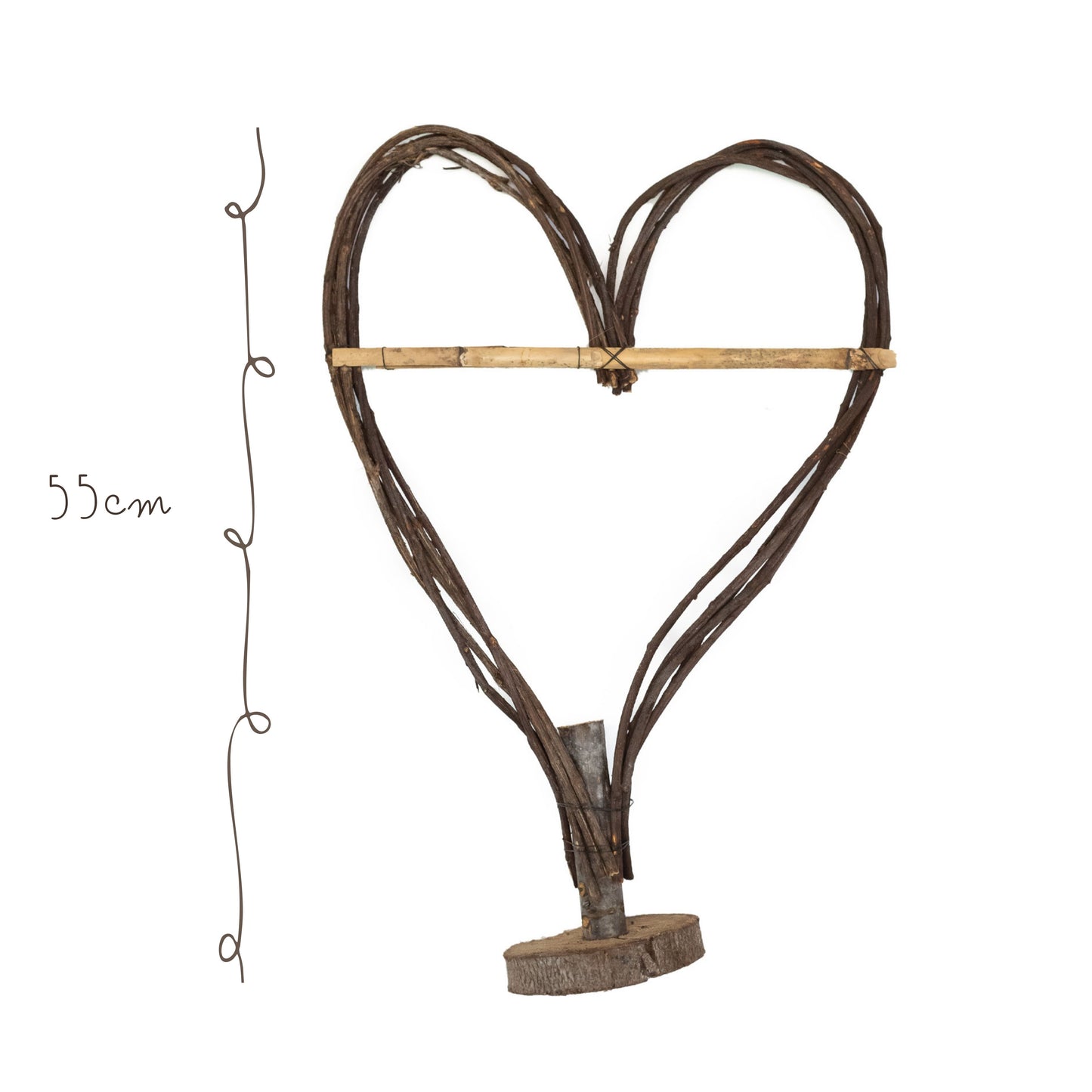 Corazón de Bara con base