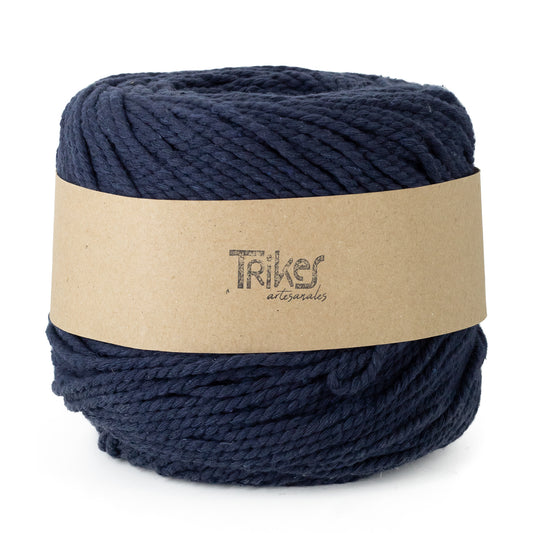 Cordon Bola 2 Cabos 4mm Azul Marino