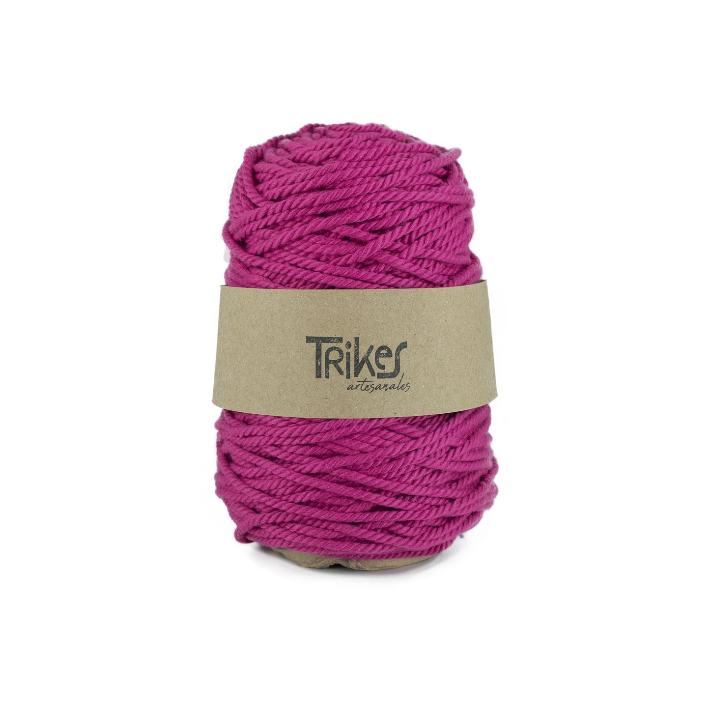 Cordón Soft 3 cabos 4mm Fucsia