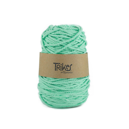 Cordón Soft 3 cabos 4mm Menta